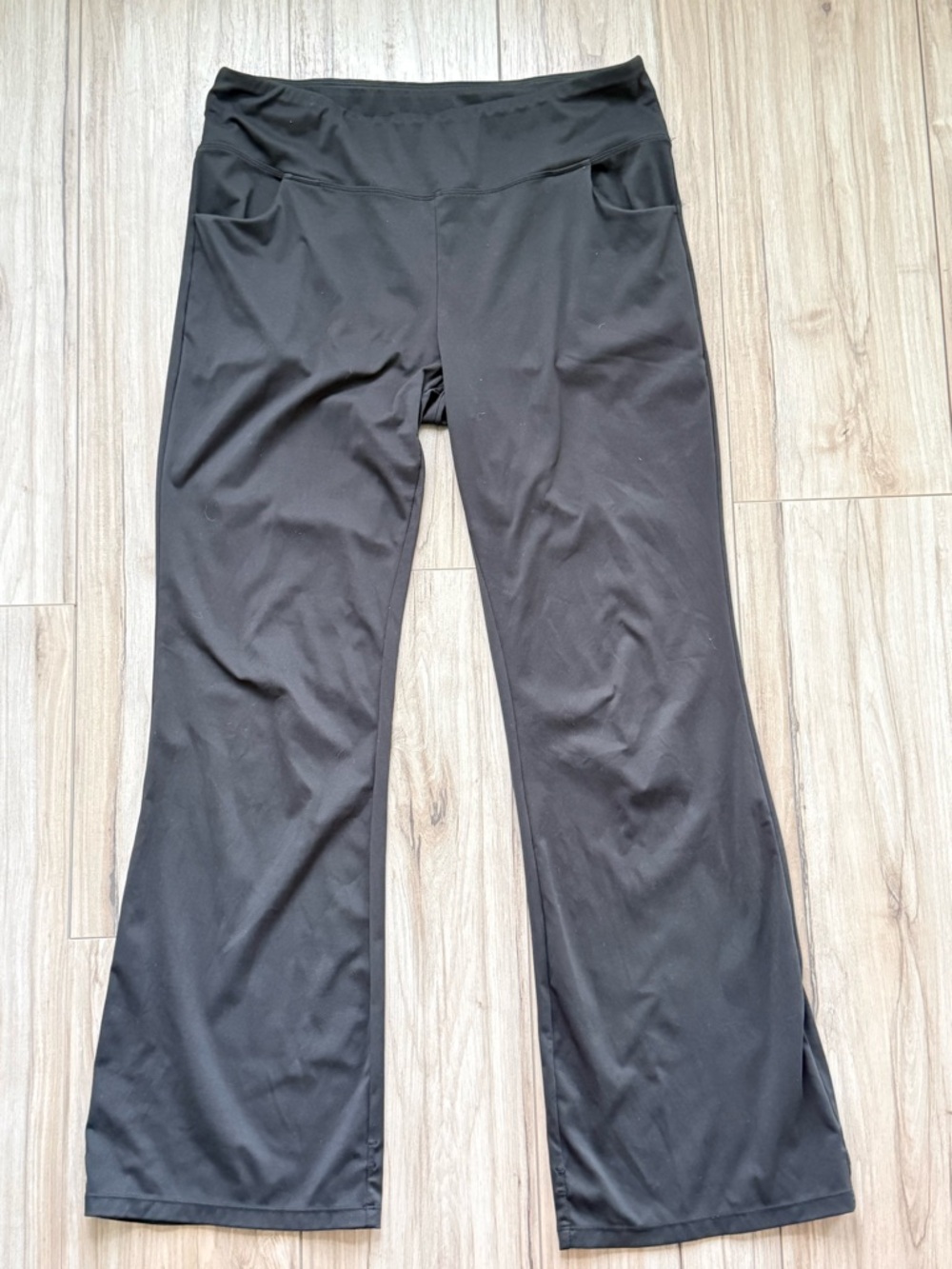 Wide Leg High-Rise Black Pants for Women